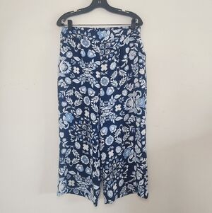 Women's Croft & Barrow Wide Leg Pants Sz Medium